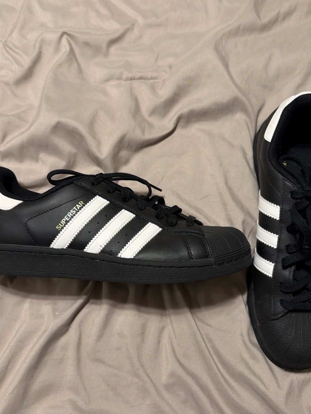 adidas Black & White Women’s Classic Sneakers - Picture 2 of 4